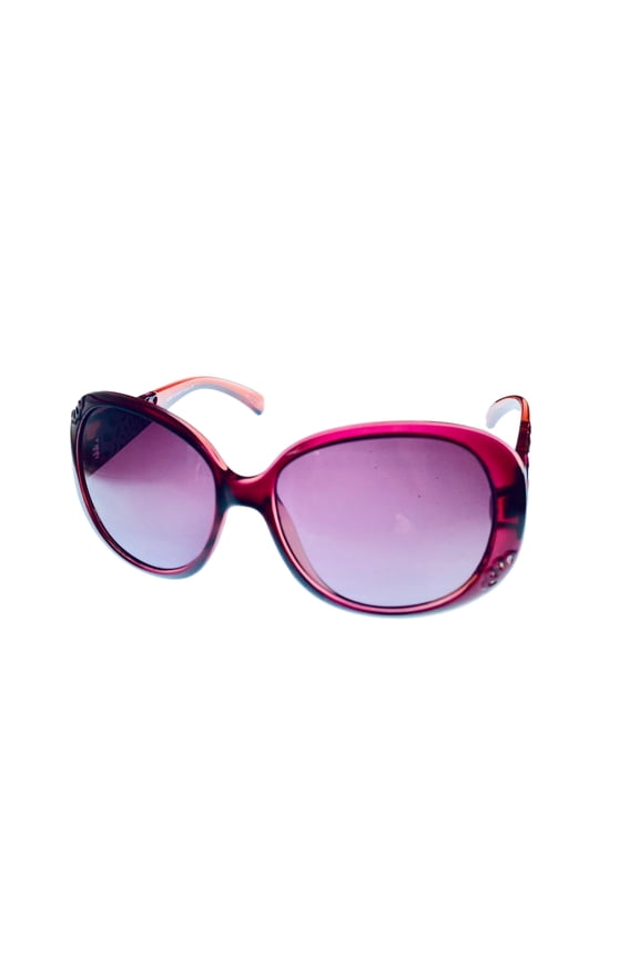 Womens Sunglass Violet Fashion Wrap, Gradient Lens 19377 513