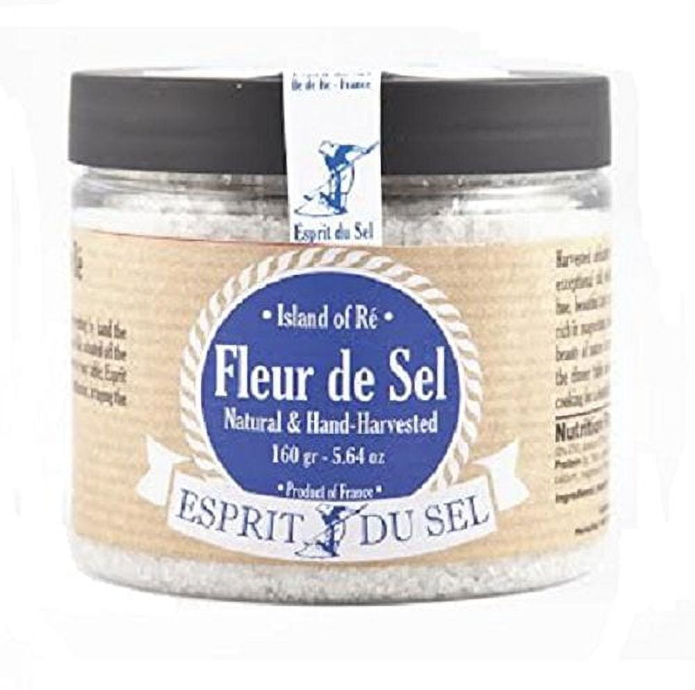 Esprit du Sel Fleur De Sel, HandHarvested Sea Salt, 5.6 oz. Jar from — free download