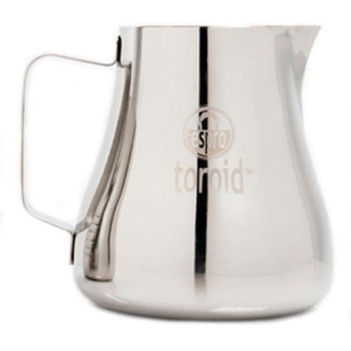 Espro Toroid Steaming Pitcher 12oz Stainless Steel Milk Frother Coffee Foaming