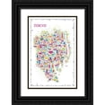 thumbnail image 1 of Esquer, Rafael 11x14 Black Ornate Wood Framed with Double Matting Museum Art Print Titled - Iconic Cities-Tokyo, 1 of 4