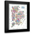 thumbnail image 1 of Esquer, Rafael 13x18 Black Modern Framed Museum Art Print Titled - Iconic Cities-New York, 1 of 5