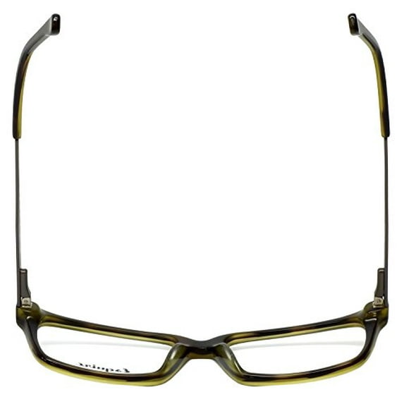 Esquire Designer Reading Glasses EQ1500 in Olive Tortoise 53mm with Case +1.50