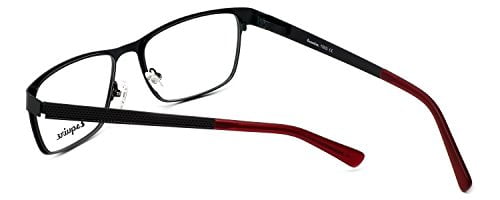 Esquire Designer Reading Glasses EQ1502 in Satin-Black 54mm with Case +3.00