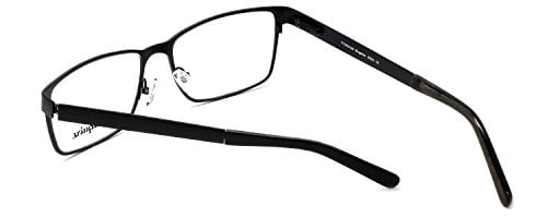 Esquire Designer Reading Glasses EQ8650 in Black 57mm with Case +3.00