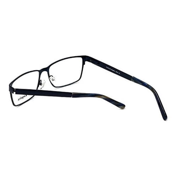 Esquire Designer Reading Glasses EQ8650 in Navy 57mm with Case +0.75