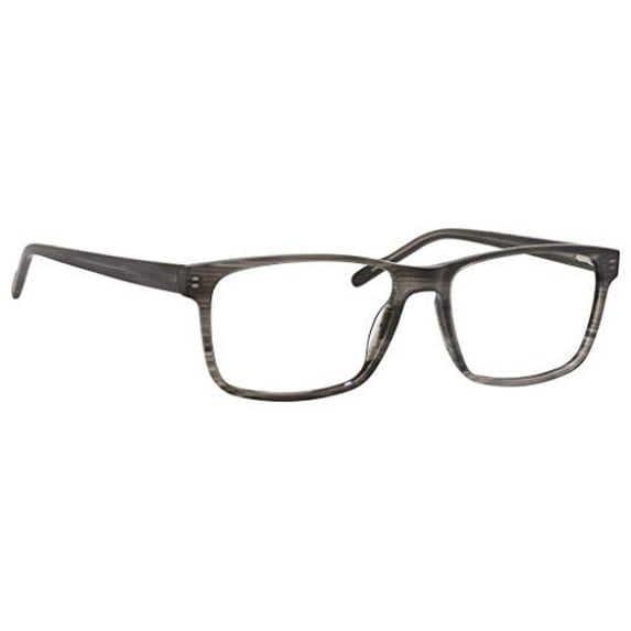 Esquire EQ1566 Men’s Blue Light Blocking Filter+A/R Lenses Eyeglasses Grey 57 mm