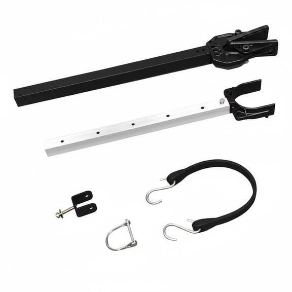 Esquirla 1 Transom Support Bar Adjustable Outboard Motor Saver Composite Head Cushioning PVC for Trailer Stability