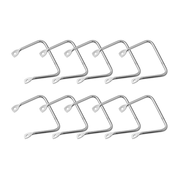 Esquirla 10 Pieces Cooked Handles, Handles Serving Tray Handle, Hardware Fruit Trays Drawer Seafood Pan Handle Pot Handles, L