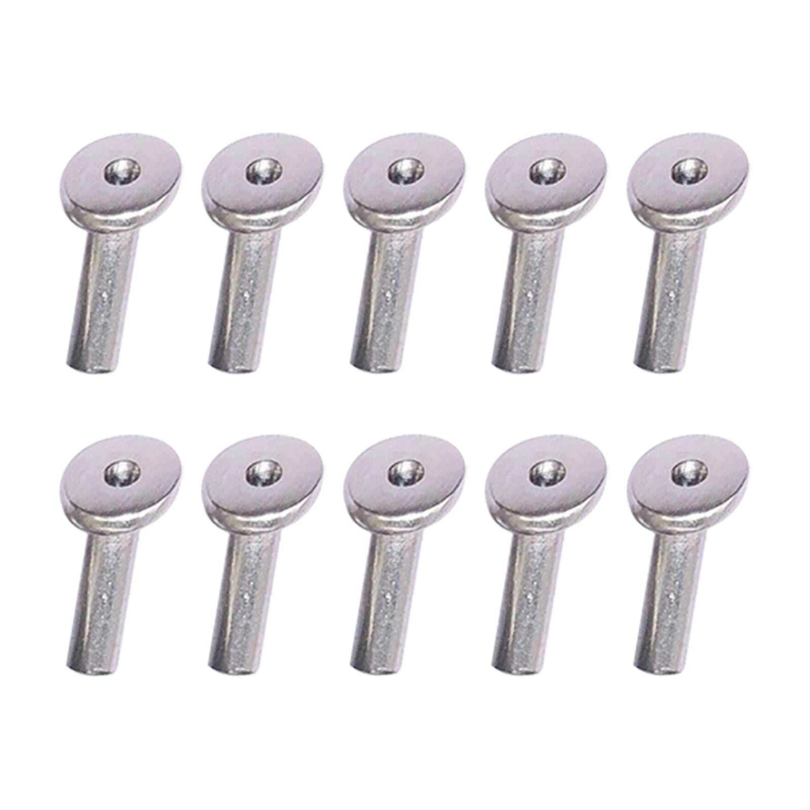 Esquirla 10Pcs Angled Cables Railing Post Protector Sleeves Wood Post ...