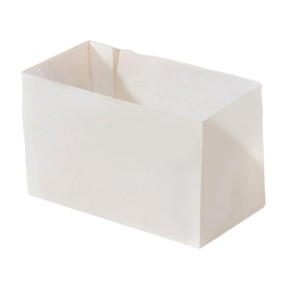 Esquirla 200 Pieces Bread Pan Paper Loaf Pan Liner Bread Baking Liners Air Fryer Accessories for Household BBQ Kitchen Microwave Baker White