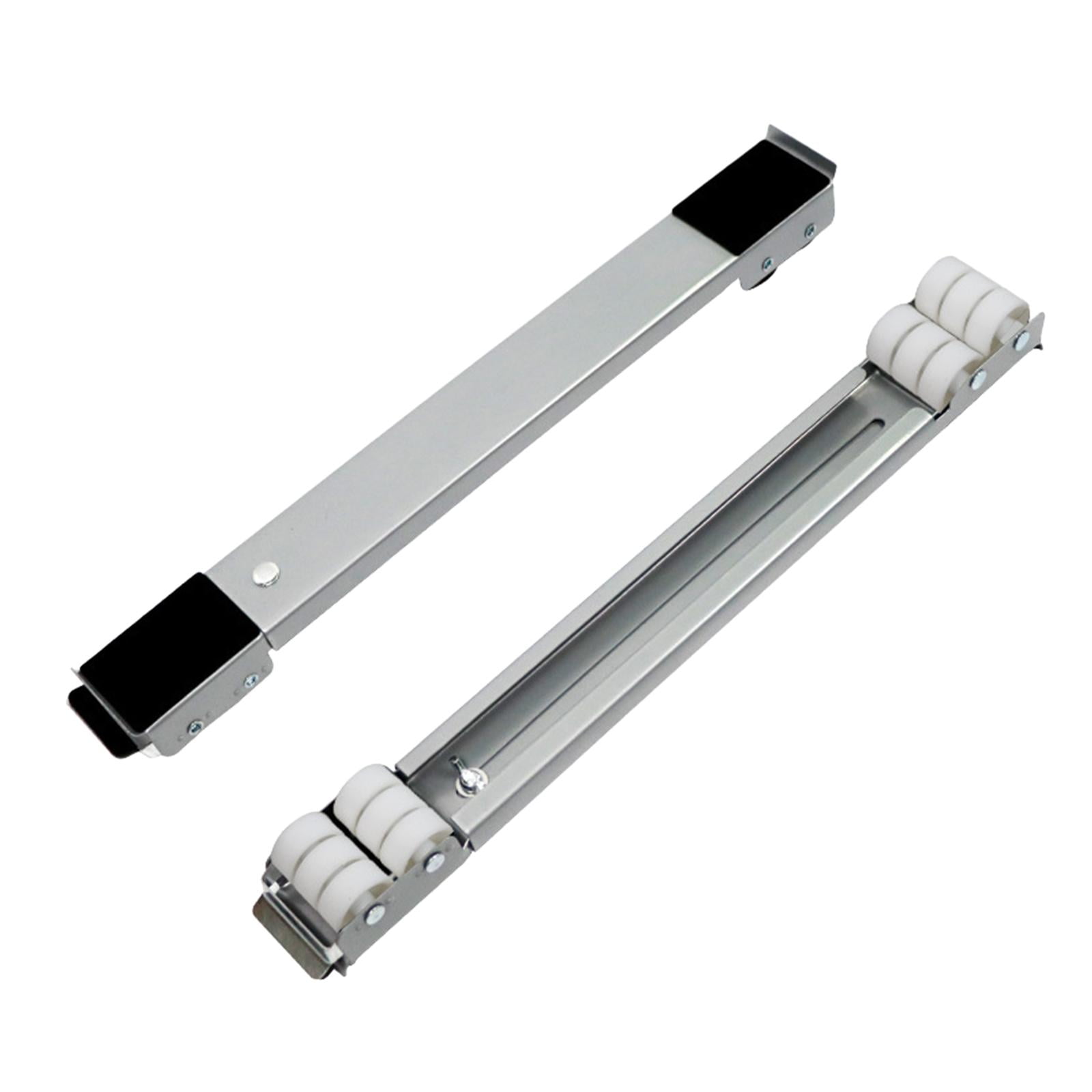 Esquirla 2Pcs Mobile Roller Base,Adjustable Appliance Rollers,Adjustable Extendable Mobile Rollers for Furniture Dryers, Refrigerators grey