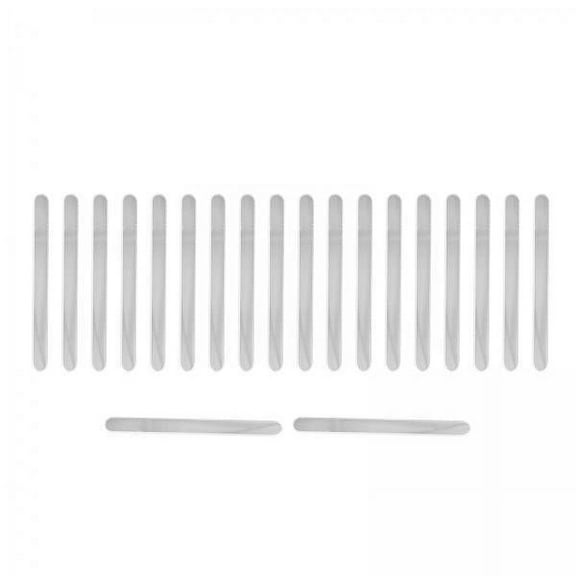 Esquirla 2x20x Popsicle Sticks, Sticks, Craft Sticks Candy Sticks Acrylic Craft Making Freezer Sticks, Ice Cream Sticks, for Kitchen Home , Clear, 3 3 Pcs