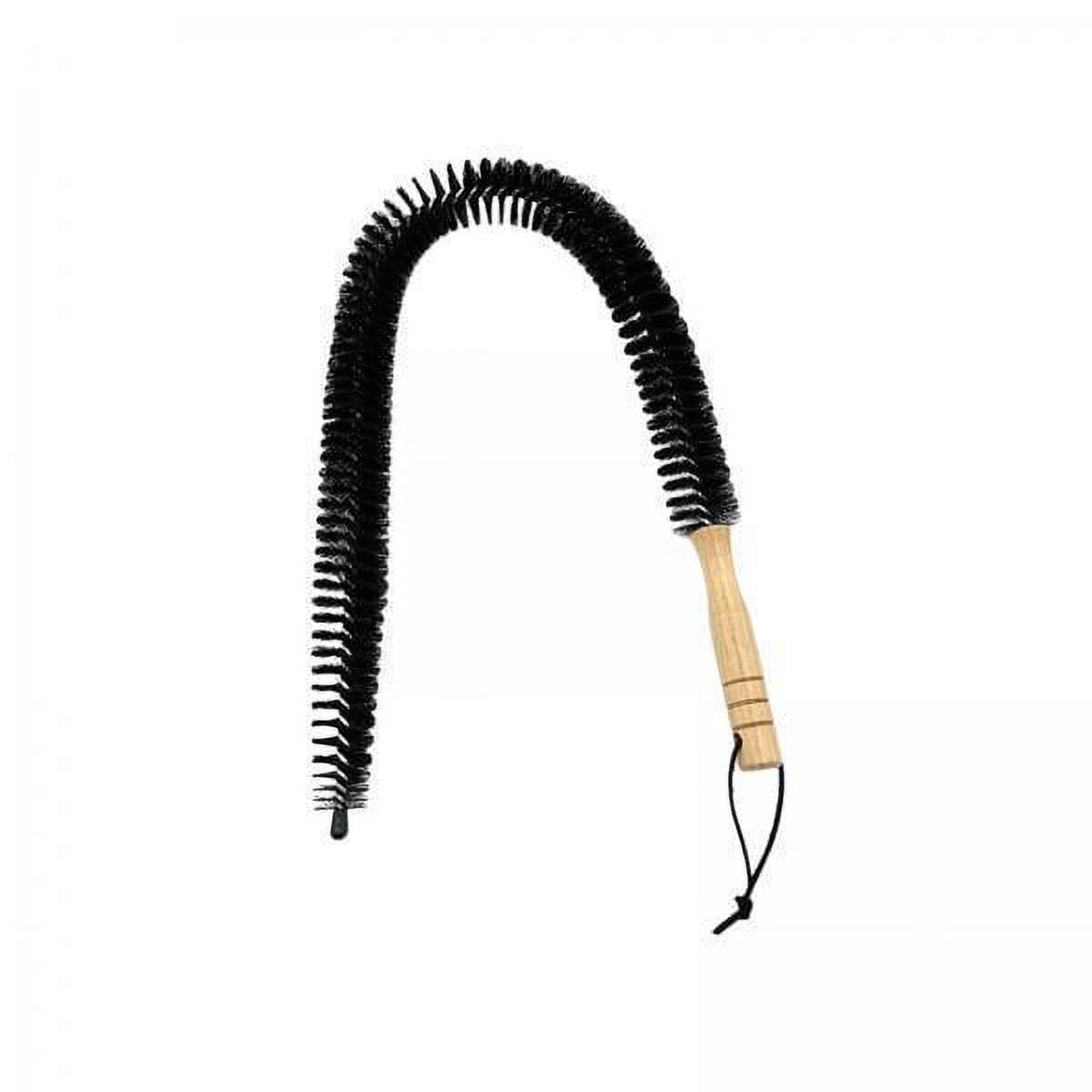 Esquirla 2xDryer Brush, Flexible Fridge Coil Brush, Wooden Handle