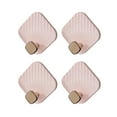 thumbnail image 1 of Esquirla 4 Pieces Towel Hooks Multifunctional Hooks Decorative Door Hanger Hand Towel Wall Hanger for Office Kitchen Hotel Scarfs Hats pink, 1 of 8