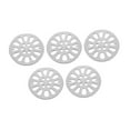 thumbnail image 1 of Esquirla 5Pcs Floor Drain Cover Shower Drainer Cover Round Replaces Shower Strainer Grid Shower Drain Grate for Basement Patio Kitchen without bowl, 1 of 8