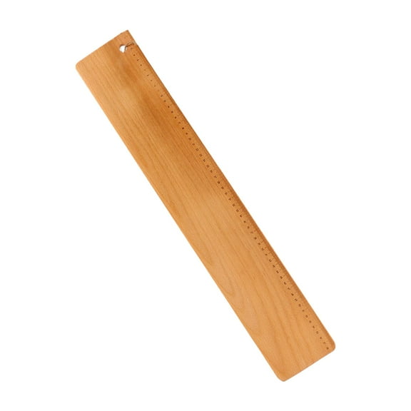 Esquirla Baguette Flipping Board Bread Serving Tray with Scale Bakeware Portable Wooden Flipping Plate for Cookies Pizzas Pastries Pie 58x12x0.5cm