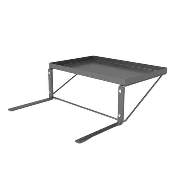 Esquirla Bedside Shelf, Bed Frame Clamp Shelf, Decorative, Easy Installation, Fashionable, Inserted Into The Mattress, Table, Bedside Table for Home Black