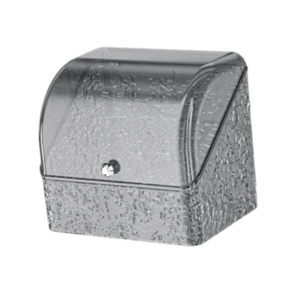 Esquirla Bread Bin Bread Box with Lid Entryway Storage Box Large Capacity Makeup Storage Box Countryside Pattern Suitable for Gift Giving Home Decoration Kitch Clear Gray Glacier