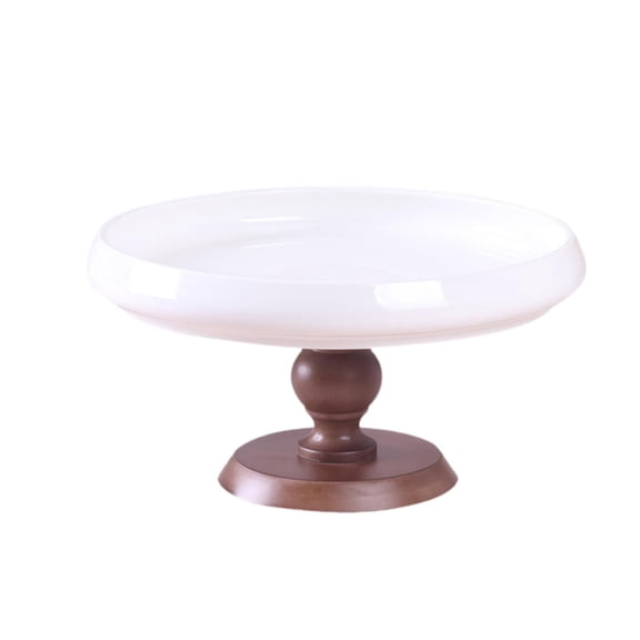 Esquirla Cake Stand Made of , Dessert Display Holder, Wooden Base, Photo Props, Cupcake Stand, Snack Holder for Reception on The Countertop 10 inch