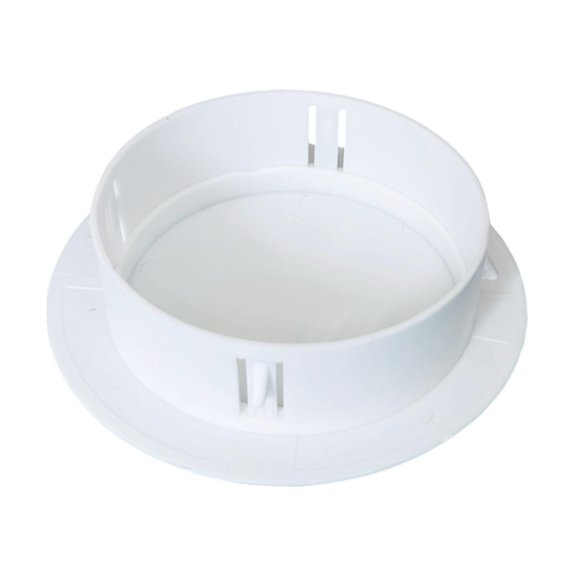Esquirla Ceiling Hole Cover Plate Air Conditioner Hole Cover Round Access Panel Sturdy PP Flexible Construction Versatile Concealment Suitable for Office Renta 106 to 124 Hole