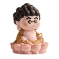 thumbnail image 1 of Esquirla Chinese God Statue Art Craft Ornament Collectible Car Dashboard Decoration Miniature Figure for Entrance Cabinet Office Shelf Style C, 1 of 8