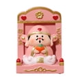 thumbnail image 1 of Esquirla Chinese God of Wealth Statue Fengshui Figurine Tabletop Decoration Art Crafts Desk Ornament Miniature Sculpture for Shelf Car A, 1 of 8