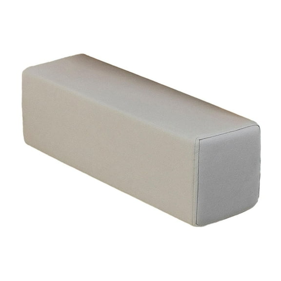 Esquirla Couch Arm Rest Pillow Armrest Practical Premium, Rectangular Zipper Design Elbow Support for Armchair Sofa Bed Light Gray