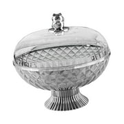 Esquirla Countertop Fruit Bowl Fruit Holder Home Decor Fruit Plate Fruit Basket for Restaurant Party Wedding Counter Vegetable Storage Gray