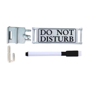 Esquirla Do Not Disturb Door Sign Install Privacy Door Sign Working Sign Out Of Office Double Sided Hanger Door Bell Sign with Durable PP Compact Structure suitable for gift giving home office