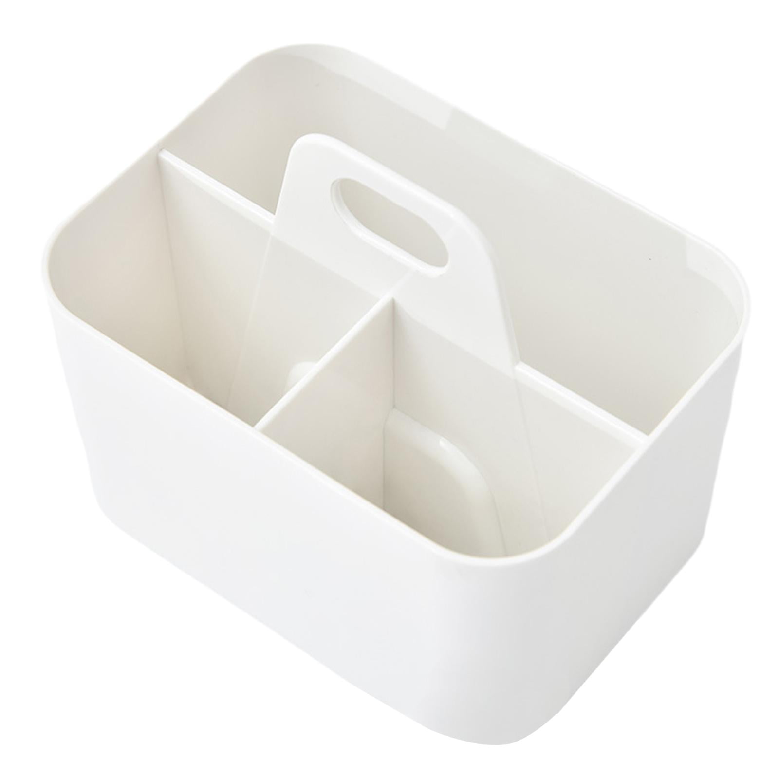 Esquirla Divided Basket Bin Portable Makeup Organizer Bathroom Storage