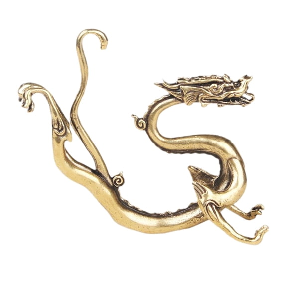 Esquirla Dragon Statue, Dragon Ornaments Collection, Chinese Dragon Figures, Dragon Sculpture for Decoration, Dining Room, Desk, Garden