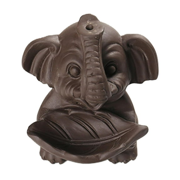 Esquirla Elephant Backflow Burner Waterfall Cones Burner Elephant Holder for Yoga Room, Bedroom, Study Outdoor
