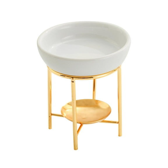 Esquirla Essential Oil Burner, Tealight Holder, Multipurpose, Decorative Porcelain Oil s for SPA, Office, Table Decoration,