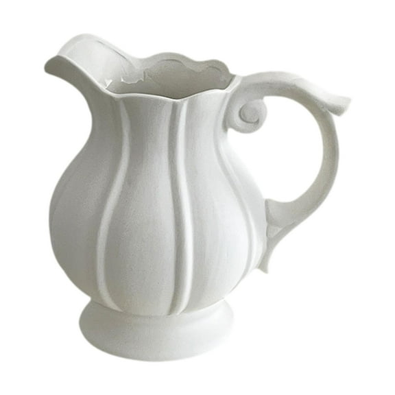 Esquirla Flower Vase Art Vase Housewarming Gift Pitcher Vase Plant Pot Vase for Bouquet Office Living Room Bookshelf