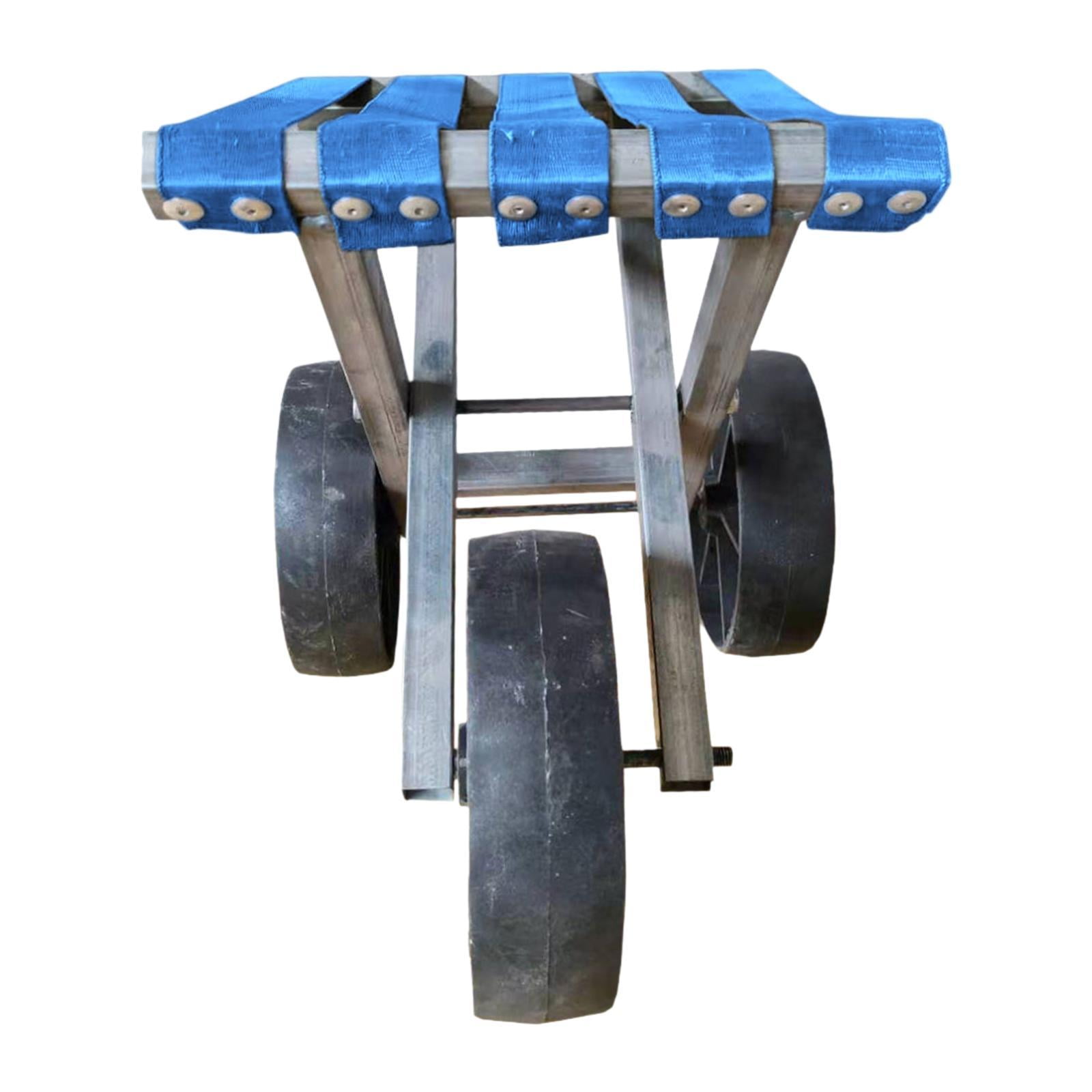 Esquirla Garden Stool, Work Seat with Wheels, Multifunctional Practical Garden Stool, Portable ...