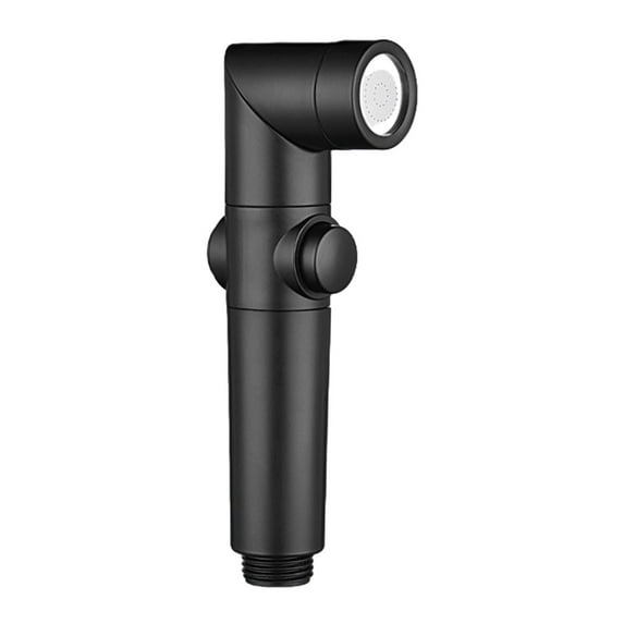 Esquirla Handheld Bidet Sprayer, Bathroom Diaper Sprayer, Portable Multiple Uses Bidet Attachment for Dorm Toilet Cleaning Baby Diaper Black