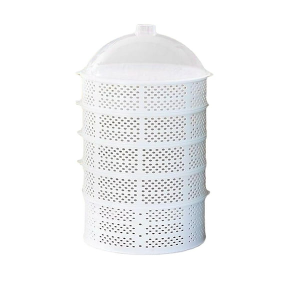 Esquirla Household Table Dish Bowls Net Stackable Fruit Cover Ventilation Lid Material Suitable for Kitchen Picnic BBQ Vegetable Storage Home Use Green