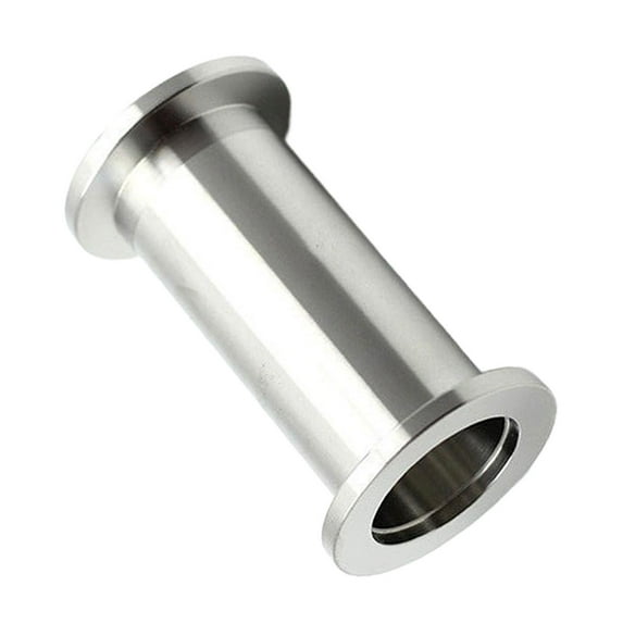Esquirla Hygienic Coil Pipe Hygienic Fittings, Straight Pipe Connection, Pipe Length 4cm, Ferrule Flange Pipe Fitting for Plumbing Repairs 38mm