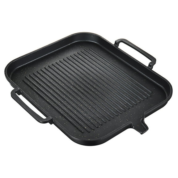 Esquirla Kitchen Non-Stick Cooking Grill Pan Griddle Steak Frying Pan Aluminum Alloy grill per bbq Pan Camping Picnic Cookware Cooking Tools