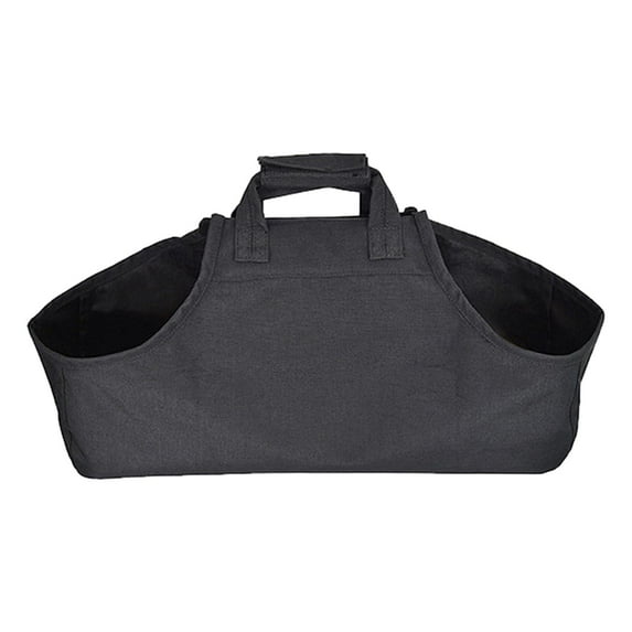 Esquirla Large Bag Firewood Holder with Top Handle Foldable Heavy Duty Log Carrier Tote Bag Firewood Carrier Bag for Picnics B