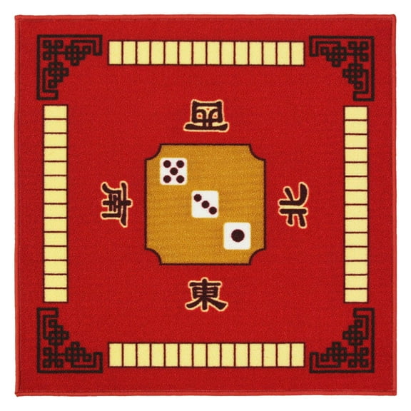 Esquirla Mahjong Accessories Tablecloth, Board Game Mat, Anti Slip Noise Reduction Table Cover, Mahjongg Mat for Tile Games, Card Game