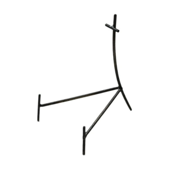 Esquirla Plate Display Stand Easel Stand Decorative Platters Bowl Stand Storage Rack Photo Display Stand Tabletop Shelf Stand for Desk 11.7x11x16.5cm