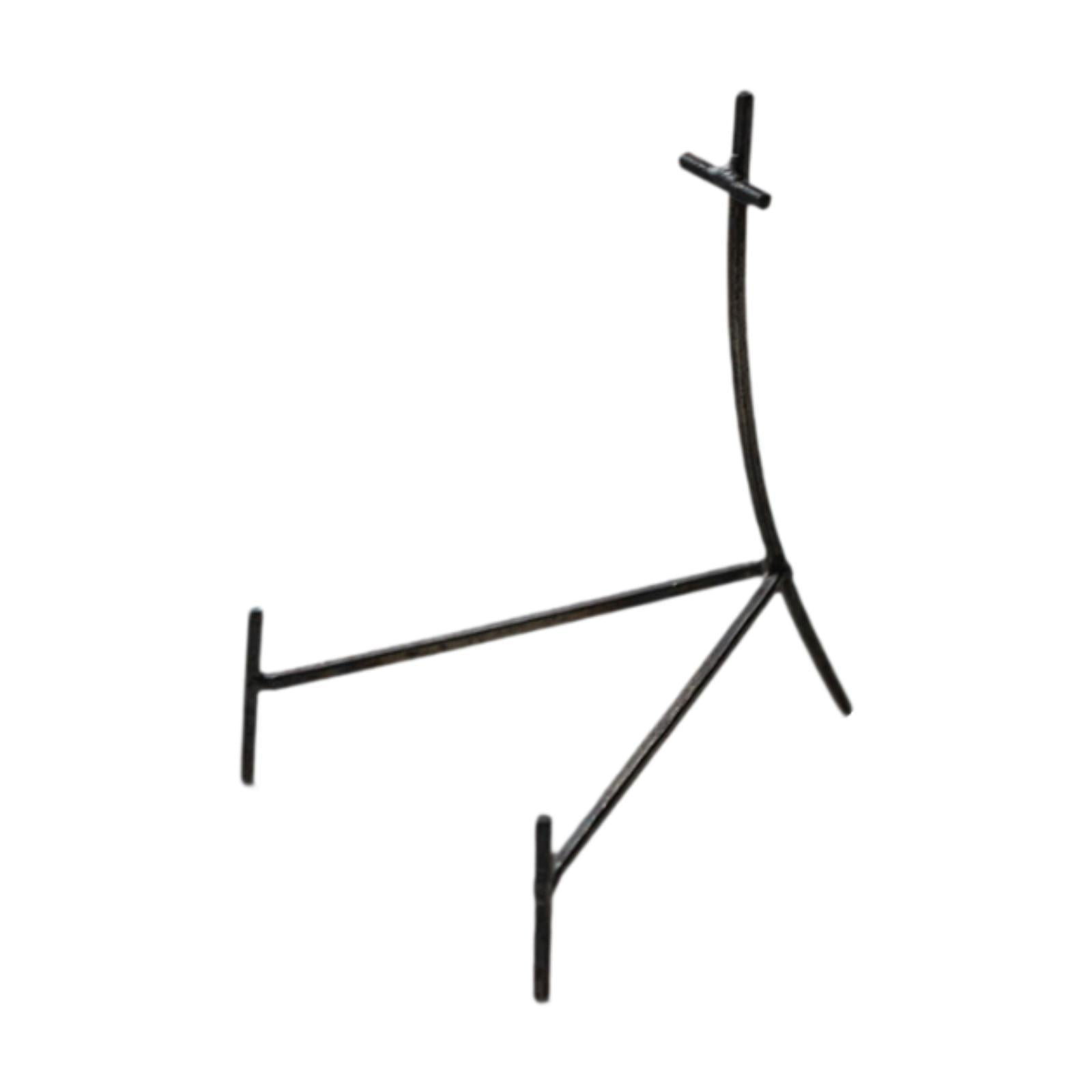 Esquirla Plate Display Stand Easel Stand Decorative Platters Bowl Stand Storage Rack Photo Display Stand Tabletop Shelf Stand for Desk 14x14.7x19cm