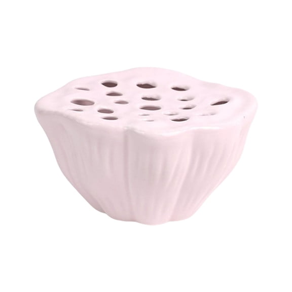 Esquirla Pod Flower Arrangement Vase Decorative Ceramic Flower Pot Sturdy Floral Stem Holder Elegant Flower Container Unique Artistic Design Suitable for Pink