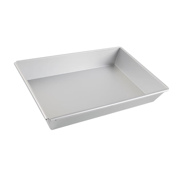 Esquirla Rectangular Pizza Pan Cookie Sheet Food Tray Easy Clean Bread Baking Sheet Deep Pizza Baking Tray for Baking Roasting Kitchen 30.5cmx20.5cmx5cm