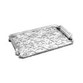 thumbnail image 1 of Esquirla Rectangular Serving Tray, Coffee Table Tray, Fruit Plate, Decorative Bathroom Vanity Organizer with Handles for Living Room And Clear L, 1 of 8