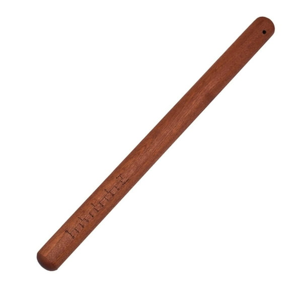 Esquirla Rolling Baking Tool Wood Reusable Bread Shops Roller Plain Rolling Pin for Pastries Cookies Biscuit Dumpling Making 50cmx3.6cm