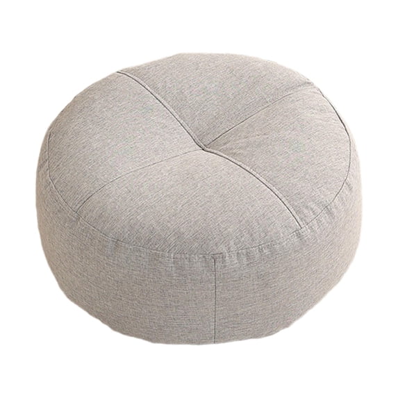 Esquirla Round Floor Pillow Floor Cushion Pad Soft Thick Small Comfortable Seat Cushion Meditation Floor Pillow for Adults Kids Gray