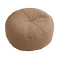thumbnail image 1 of Esquirla Round Floor Pillow Floor Cushion Pad Soft Thick Small Comfortable Seat Cushion Meditation Floor Pillow for Adults Kids Studio Brown, 1 of 8