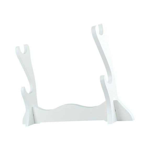 Esquirla Samurai Holder Desktop Stand Chinese Flute Rack Hanger Bracket for House Warming Present Sturdy White Accessories 2 Tiers
